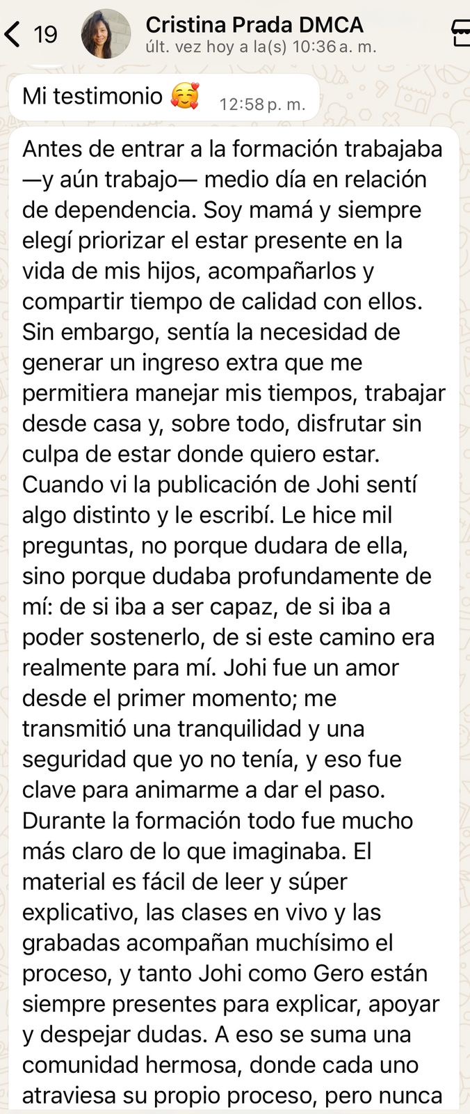 Testimonio 38