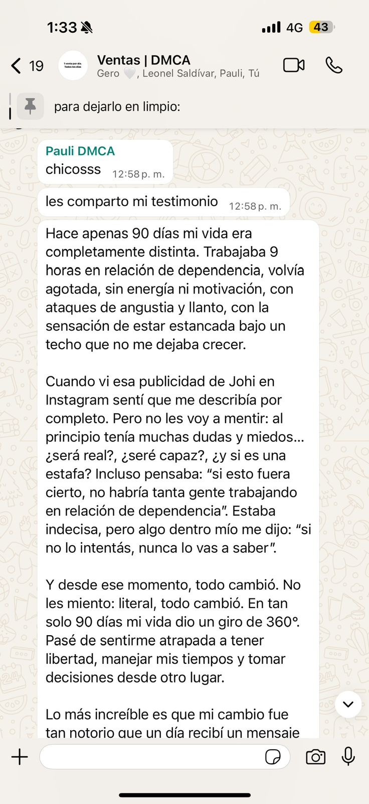 Testimonio 26
