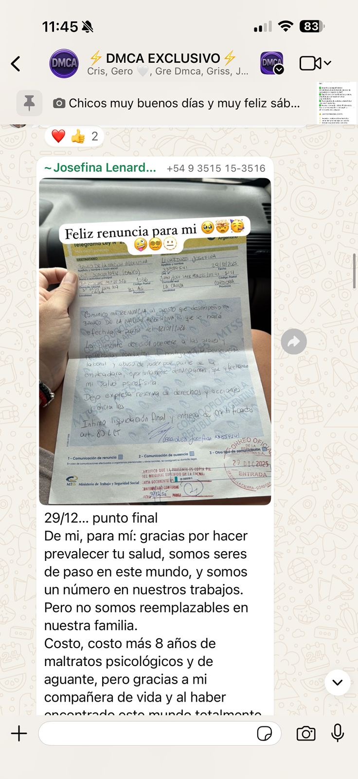 Testimonio 31