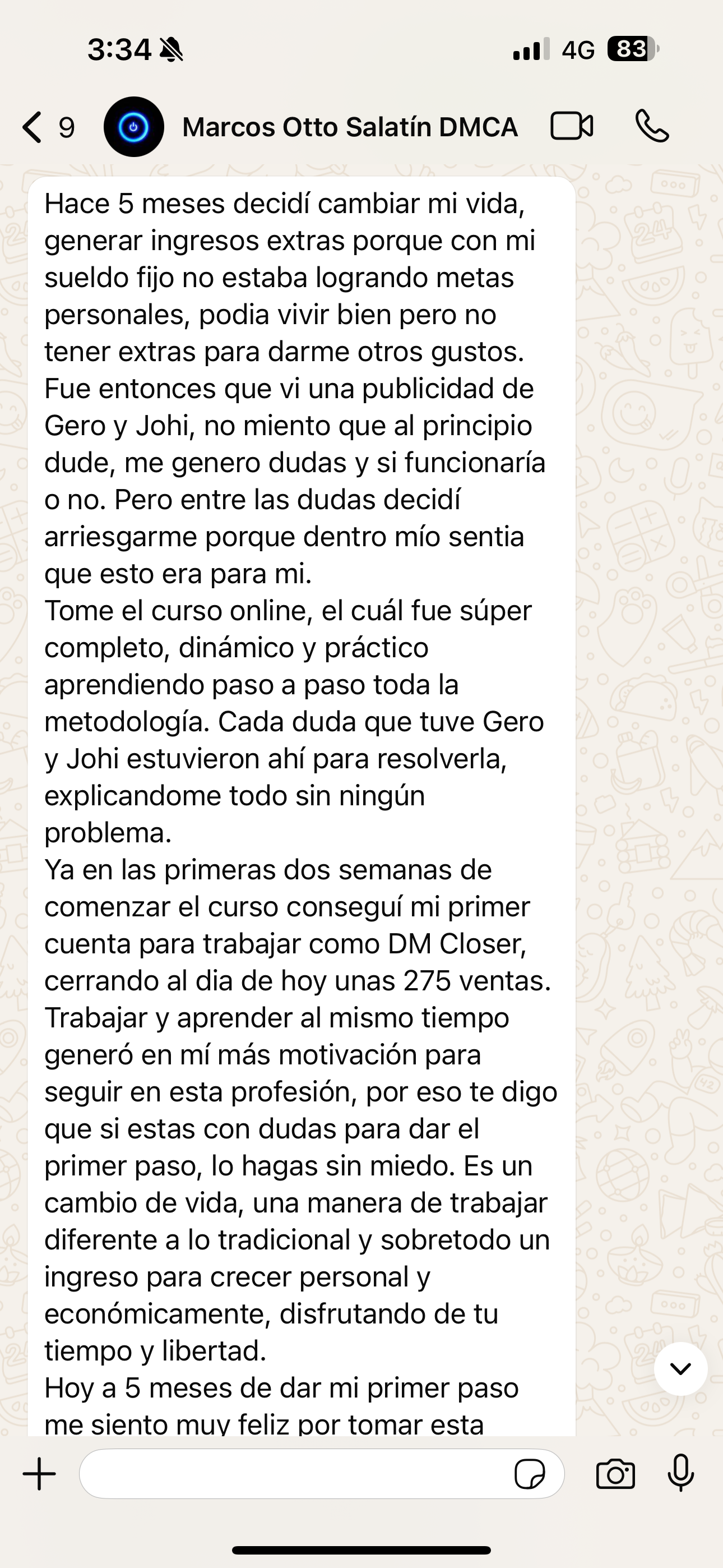 Testimonio 37